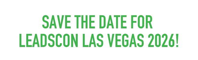 join us at LeadsCon!